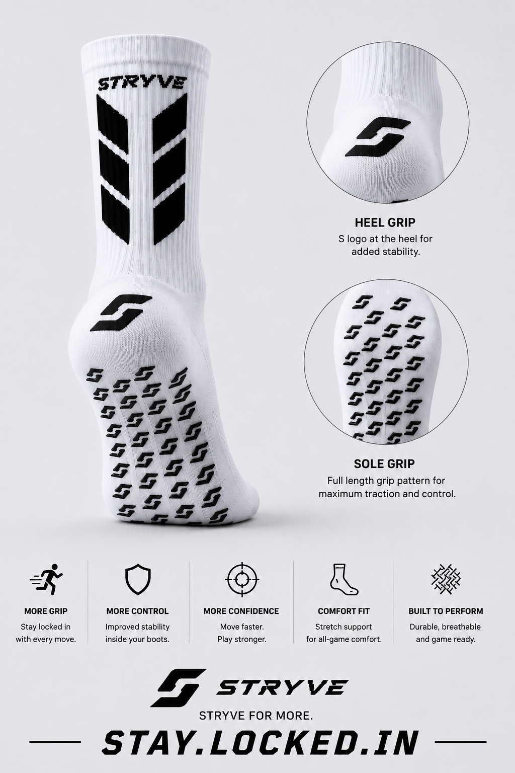 STRYVE Grip Sock